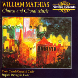 Cover of Mathias: Church & Choral Music