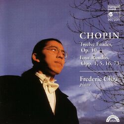 Cover of Chopin: Twelve Etudes, Op. 10 & Four Rondos, Opp. 1, 5, 16, 73