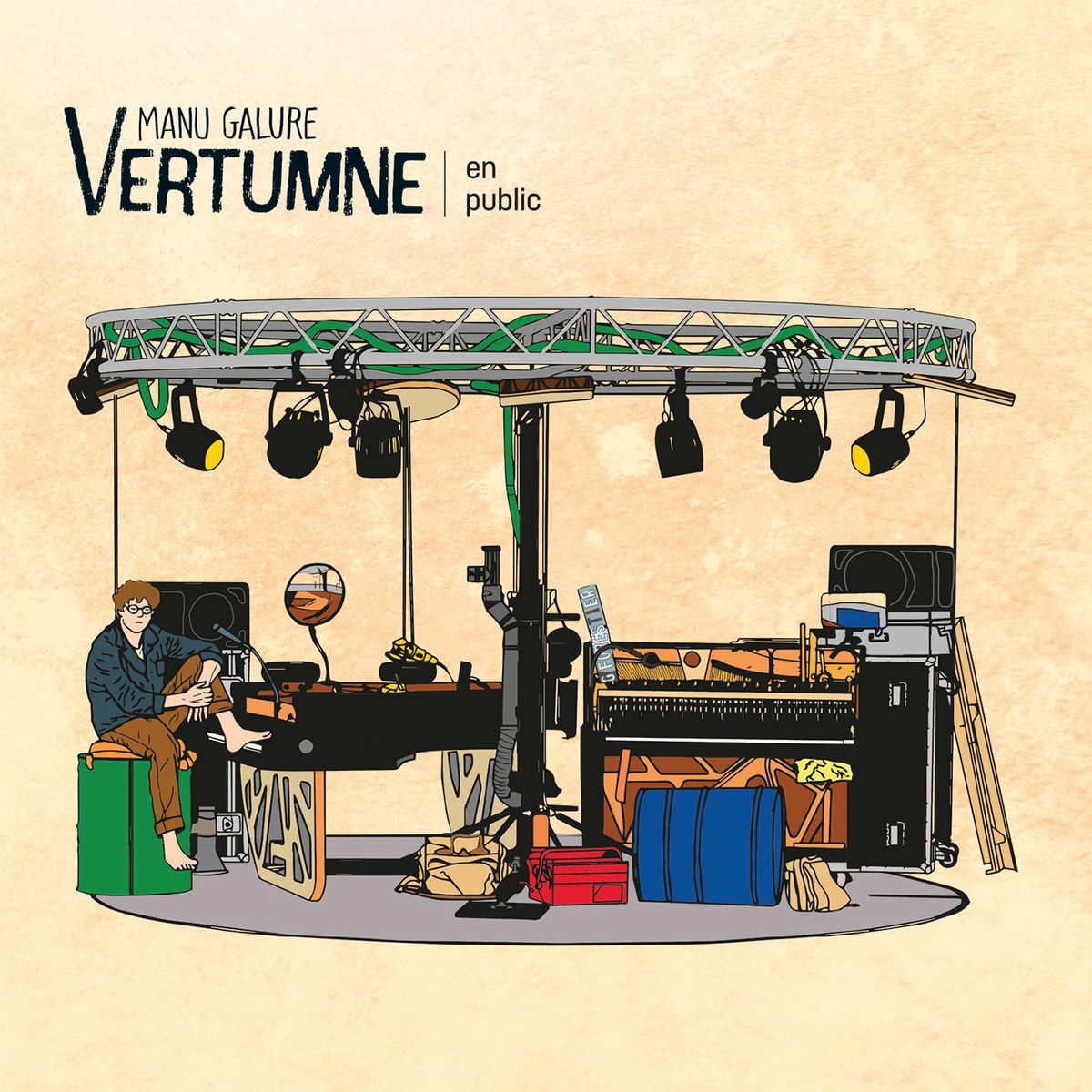 Album cover of Vertumne en public (Live)