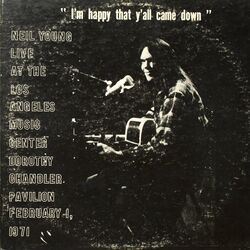 Cover of Dorothy Chandler Pavilion 1971 (Live)