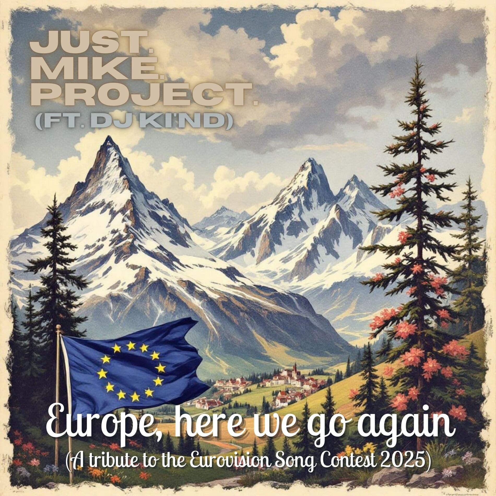 Album cover of Europe, here we go again