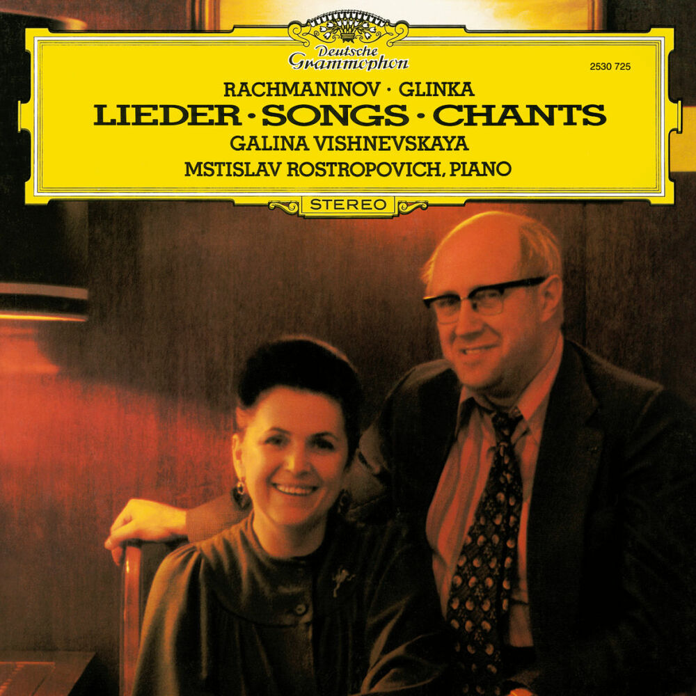 Picture of Galina Vishnevskaya / Mstislav Rostropovich - Rachmaninov/Glinka: Songs