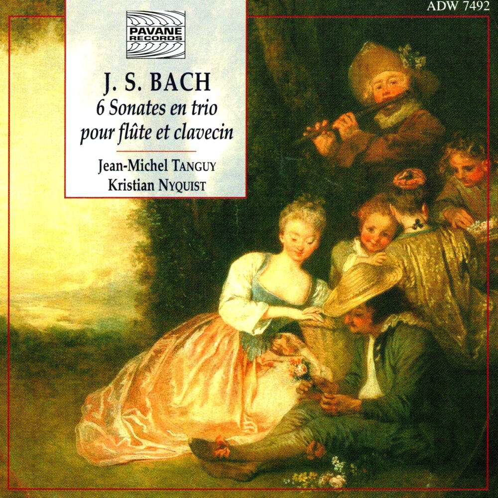 Picture of Bach: The 6 Trio Sonatas for Flute and Harpsichord