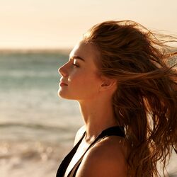 Cover of Calming Waters: Relaxation with Meditation Music