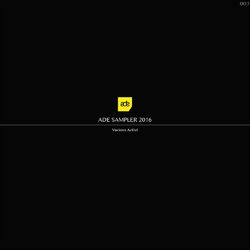 Cover of ADE Sampler 2016