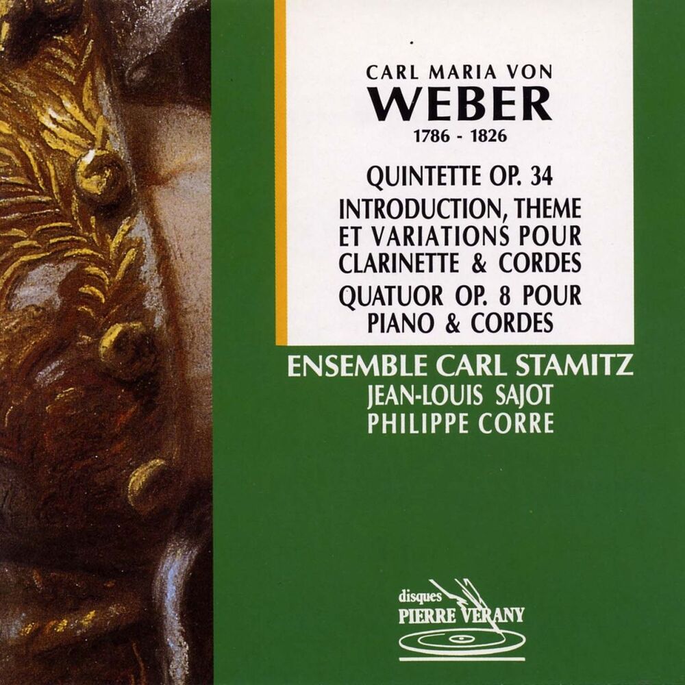 Picture of Weber : Quintette & quatuor