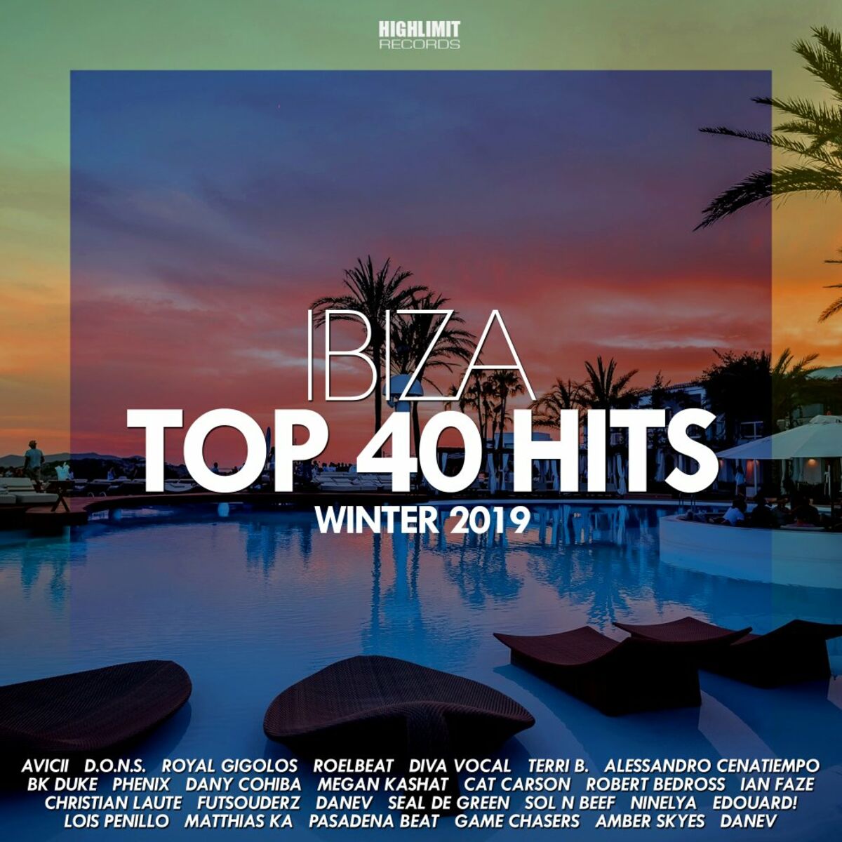 Album cover of Ibiza Top 40 Hits Winter 2019