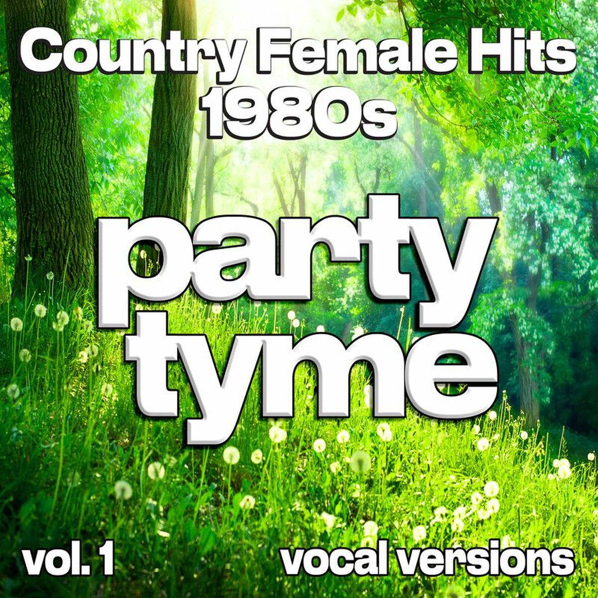 Album cover of Country Female Hits 1980s, Vol. 1 (vocal)