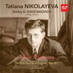 Cover of Shostakovich: 24 Preludes and Fugues for piano, Op. 87