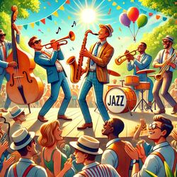 Cover of Collection of Happy Sounds of Fun Mood Jazz