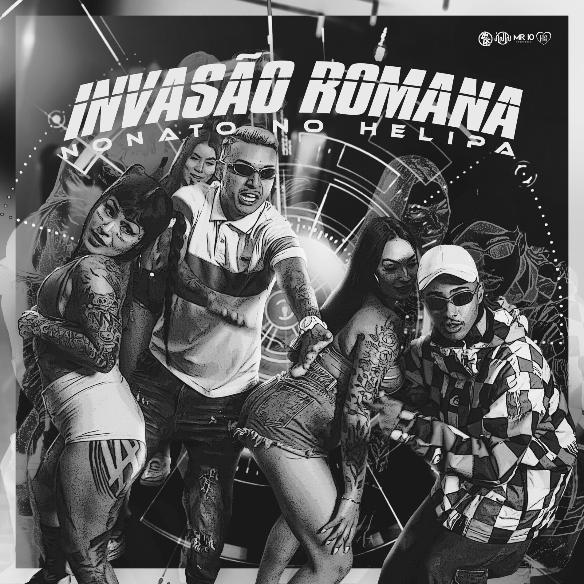 Album cover of Invasão Romana - Nonato no Helipa