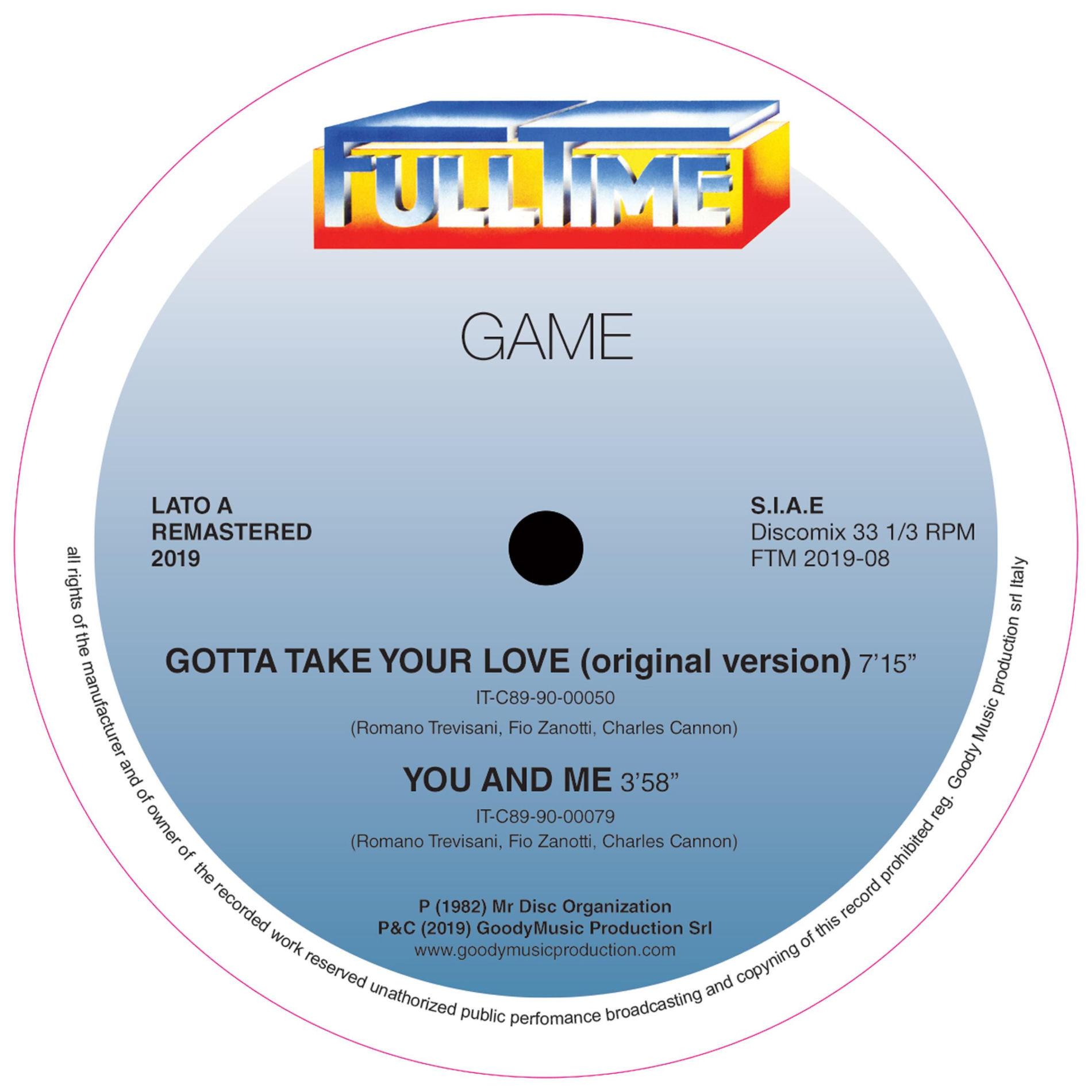 Album cover of Gotta take your Love (Remastered 2019)