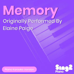 Descargar Memory (Originally Performed by Elaine Paige) (Piano Karaoke Version) - Sing2Piano MP3