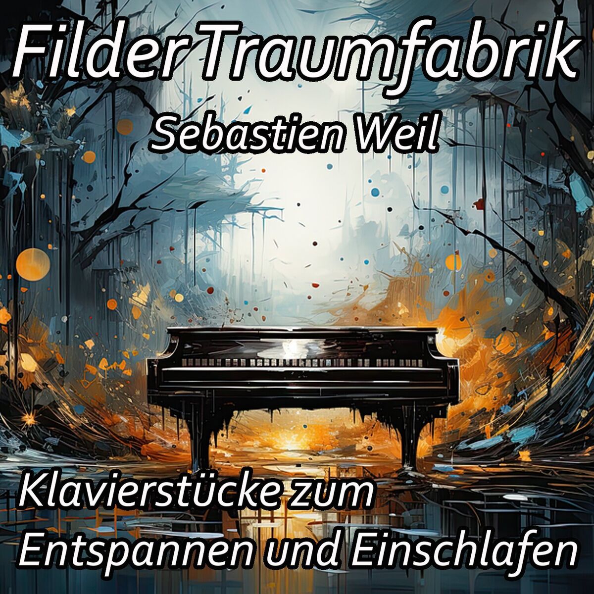 Album cover of Klavierstücke zum Entspannen und Einschlafen