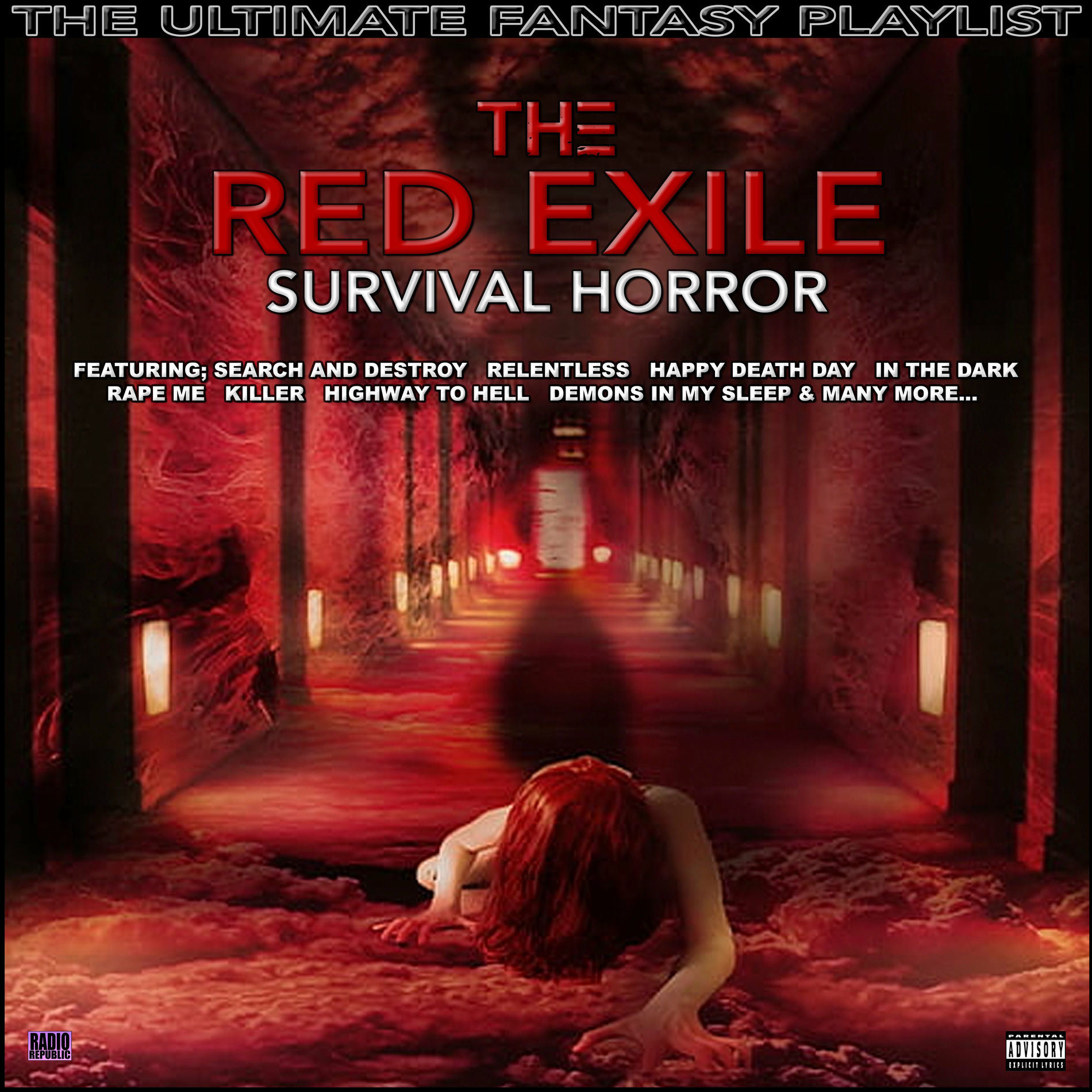 Album cover of The Red Exile Survival Horror The Ultimate Fantasy Playlist