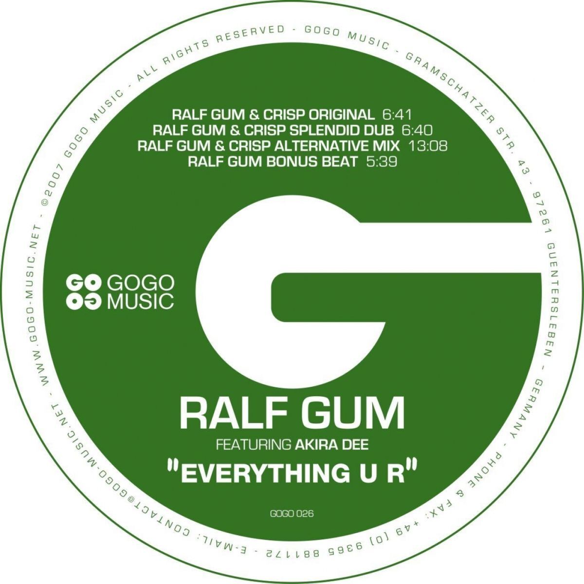Album cover of Everything U R