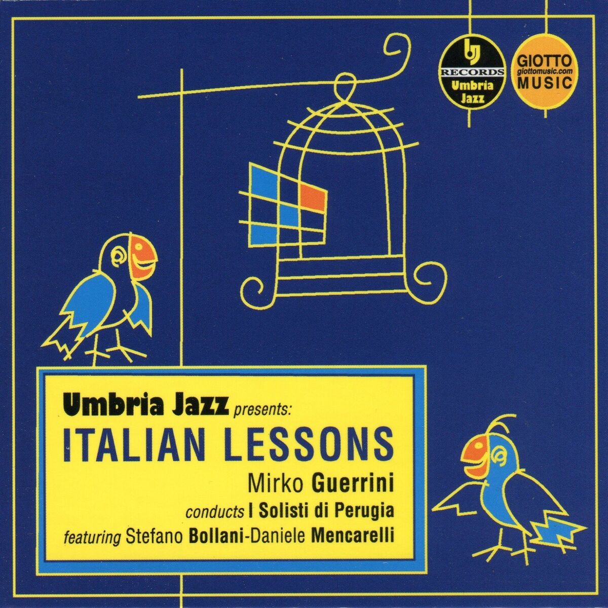 Album cover of Umbria Jazz presents: Italian Lessons (feat. Stefano Bollani & Daniele Mencarelli)