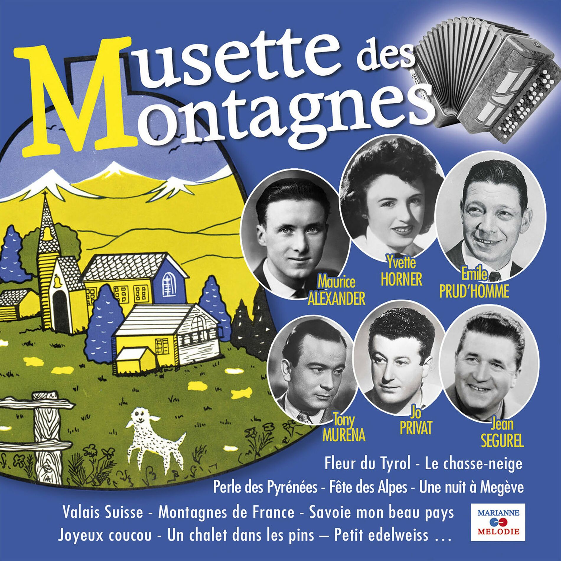 Album cover of Musette des montagnes