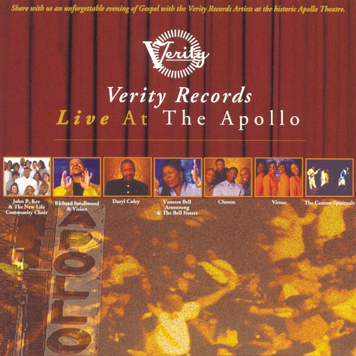 Album cover of Live At The Apollo