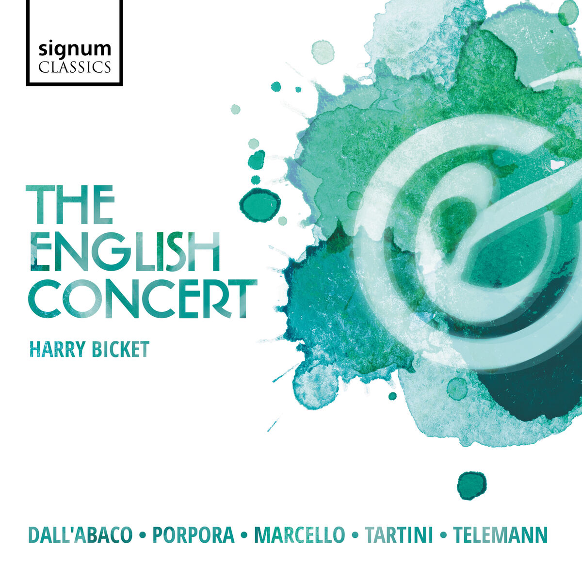Album cover of The English Concert: Dall'abaco, Porpora, Marcello, Tartini, Telemann