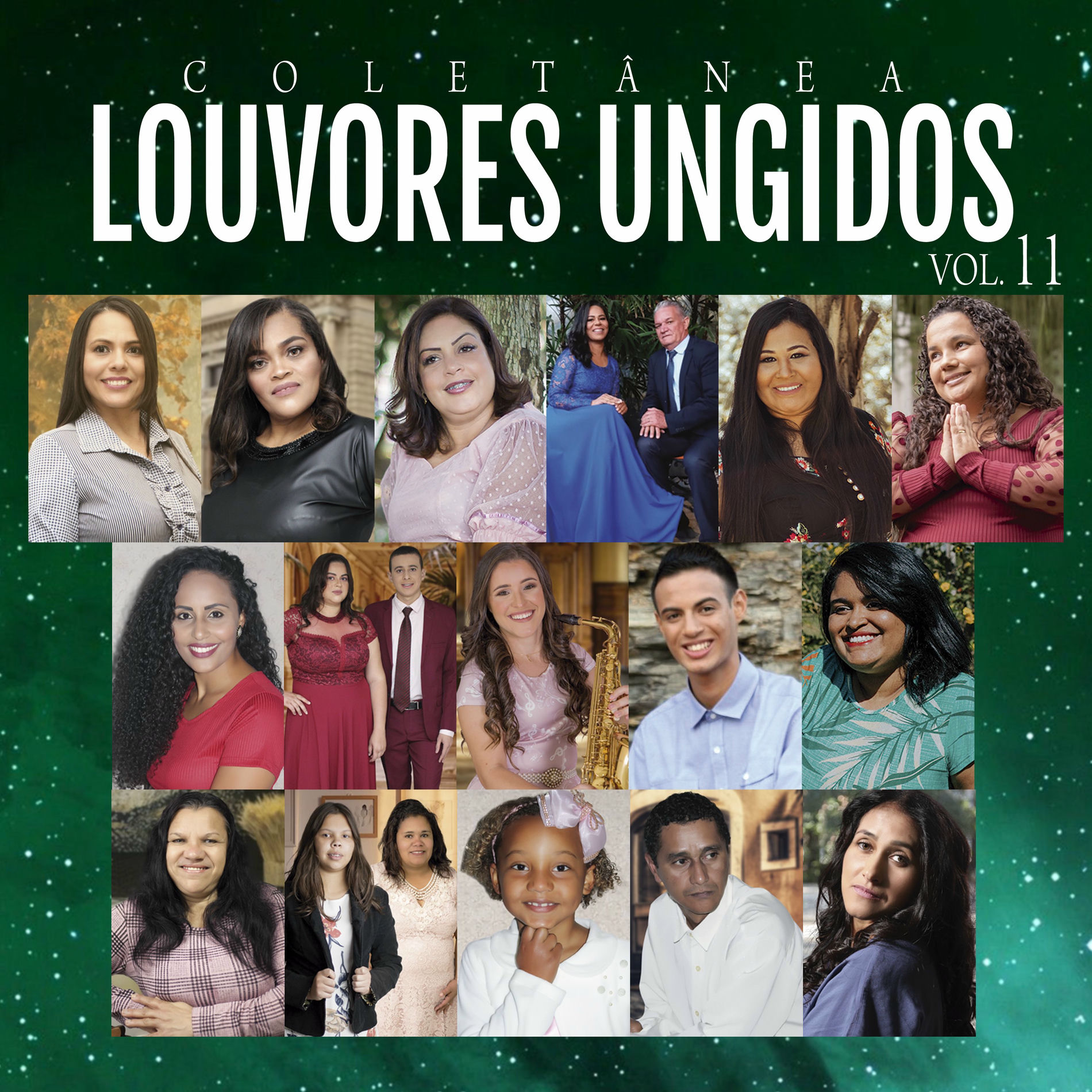 Album cover of Coletânea Louvores Ungidos, Vol. 11