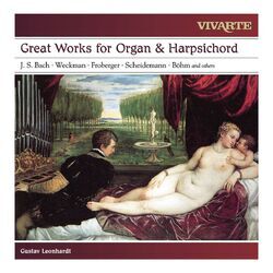 Cover of Great Works for Organ & Harpsichord: Bach, Froberger, Weckmann, Scheidemann, Böhm and others