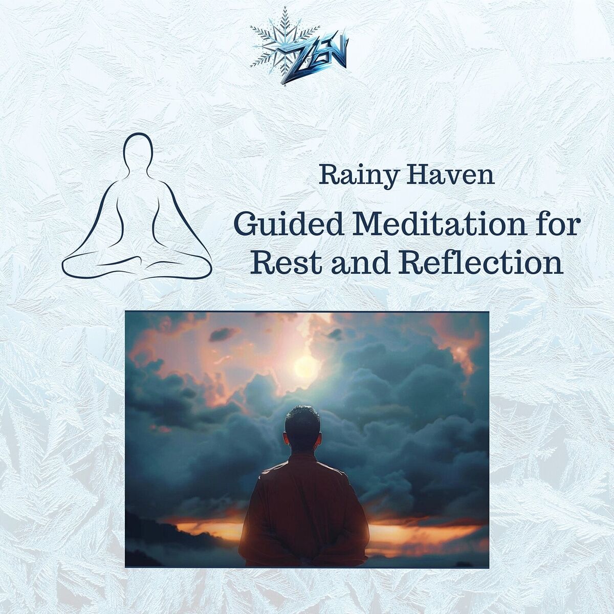 Album cover of Rainy Haven: Guided Meditation for Rest and Reflection