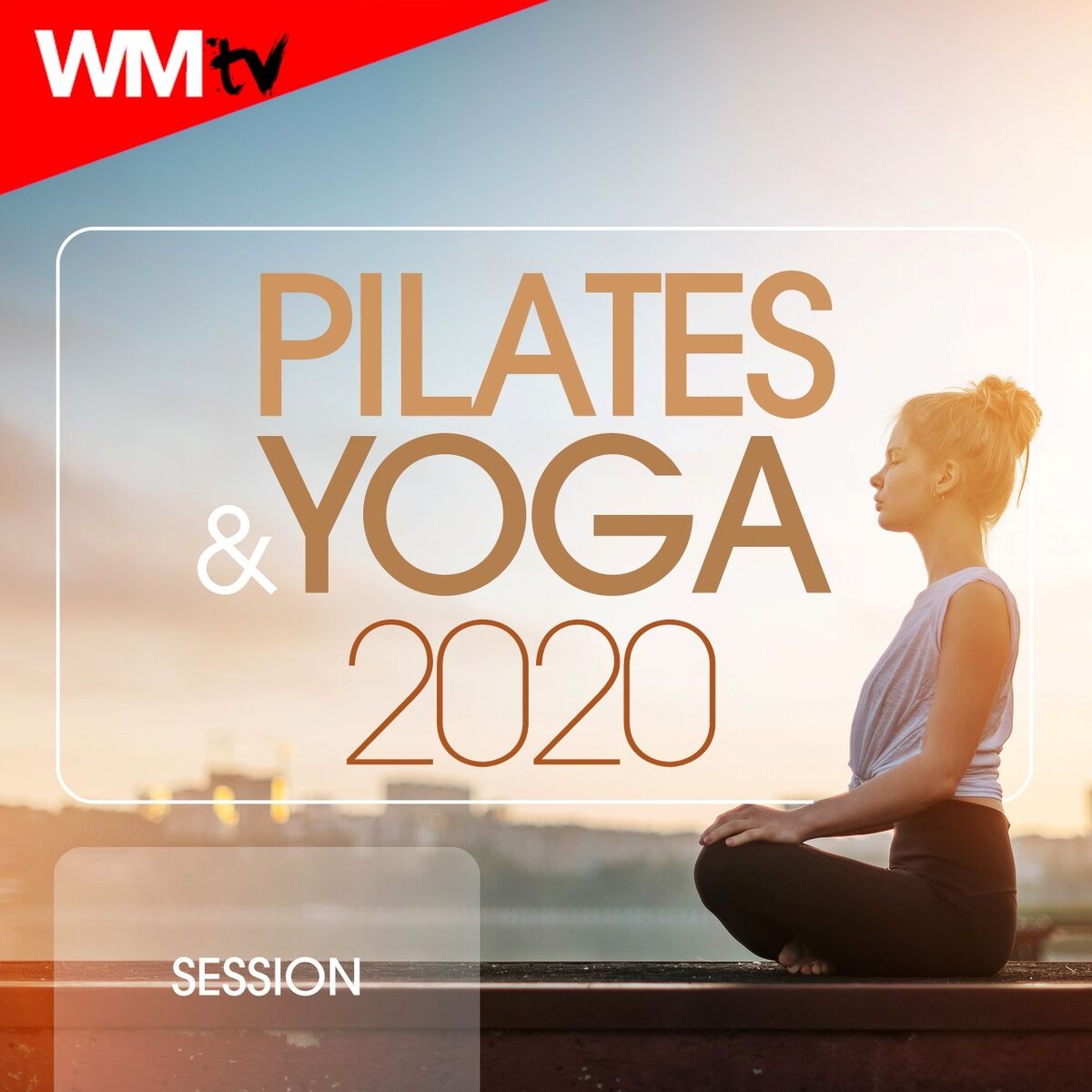 Album cover of Pilates & Yoga 2020 Session (60 Minutes Non-Stop Mixed Compilation for Fitness & Workout 90 Bpm)