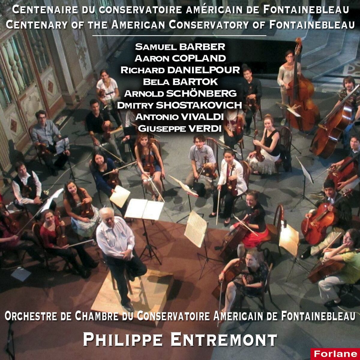 Album cover of Centenaire du conservatoire Américain de Fontainebleau