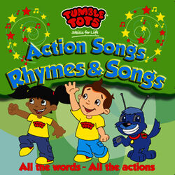 Cover of Action Songs: Rhymes & Songs