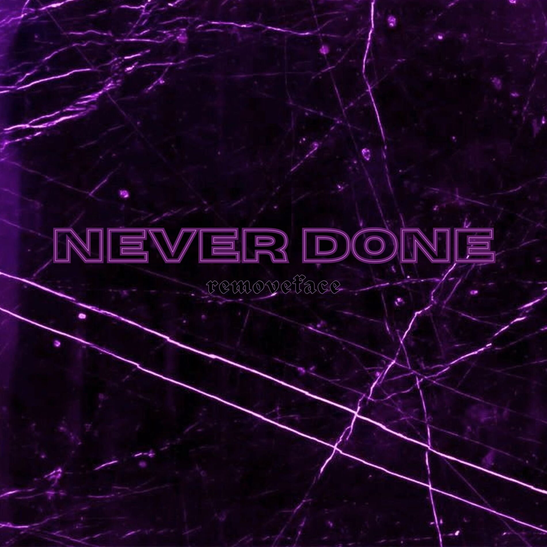 Album cover of NEVER DONE