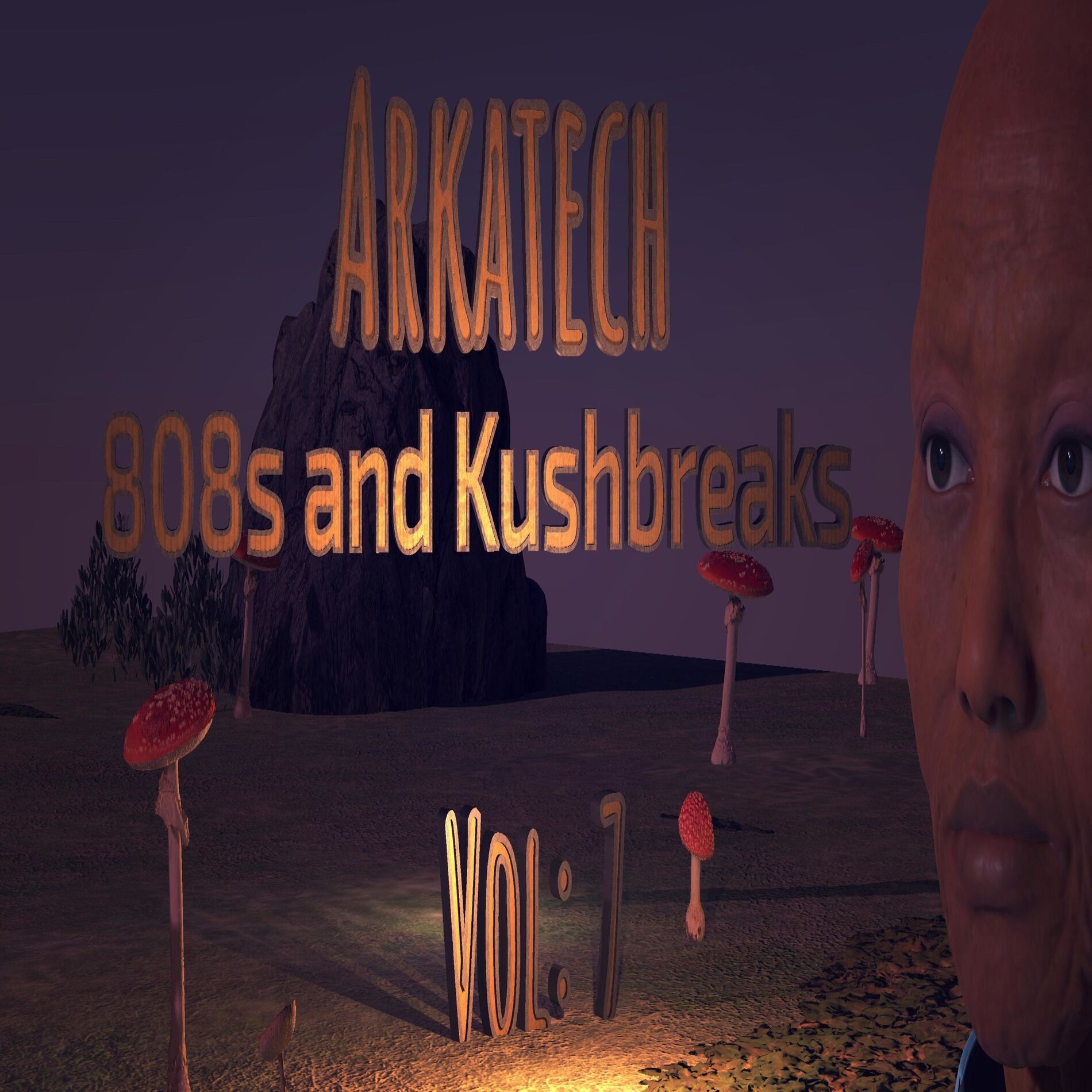 Album cover of 808s N Kushbreaks, Vol. 7 (Instrumentals)