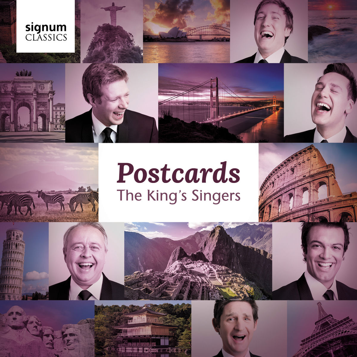 Album cover of Postcards: The King's Singers