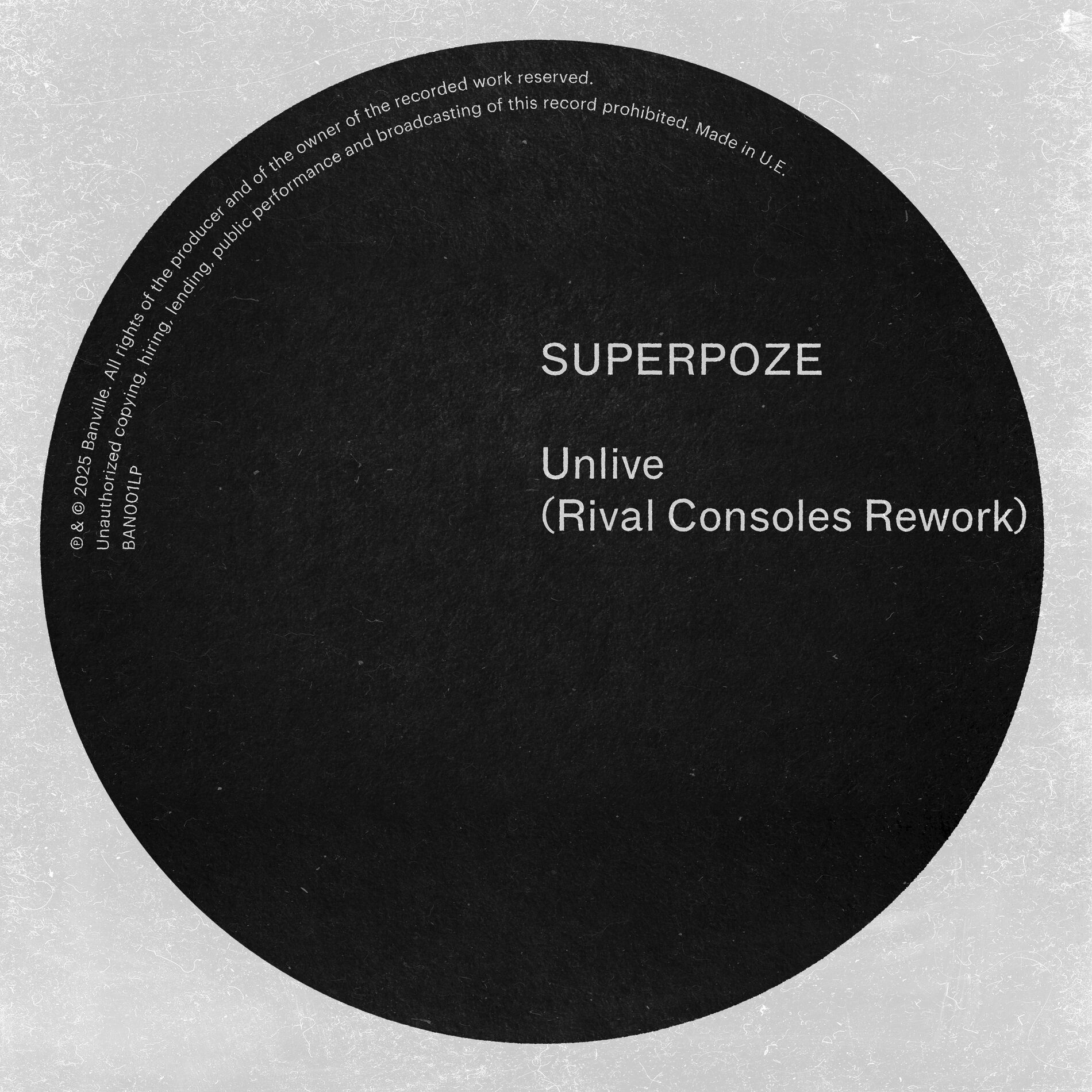 Album cover of Unlive (Rival Consoles Rework)