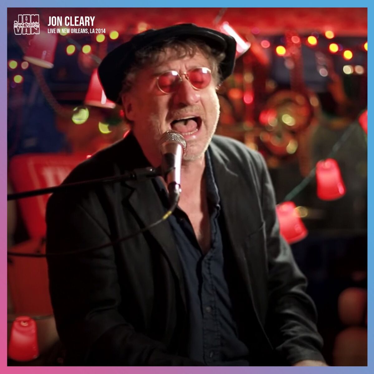 Album cover of Jam in the Van - Jon Cleary (Live Session, New Orleans, LA, 2014)