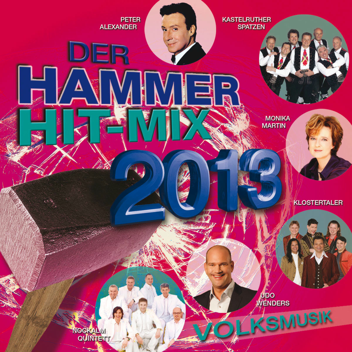 Album cover of Der Hammer Hit-Mix 2013 - Volksmusik