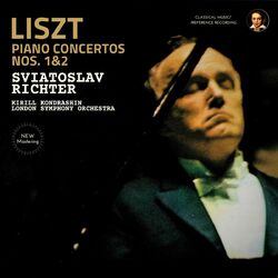 Cover of Liszt: Piano Concertos 1 & 2 by Sviatoslav Richter (2024 Remastered, London 1961)