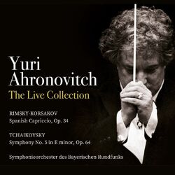 Cover of Yuri Ahronovitch · the Live Collection: Nikolaj Rimsky-Korsakov, Pyotr Iiyich Tchaikovsky