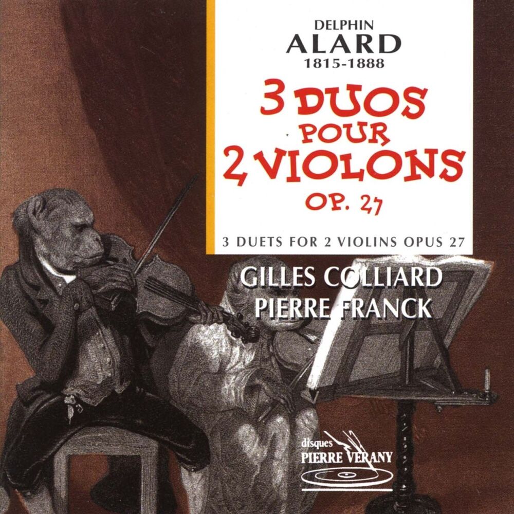 Picture of Alard : Trois duos pour 2 violons, Op. 27