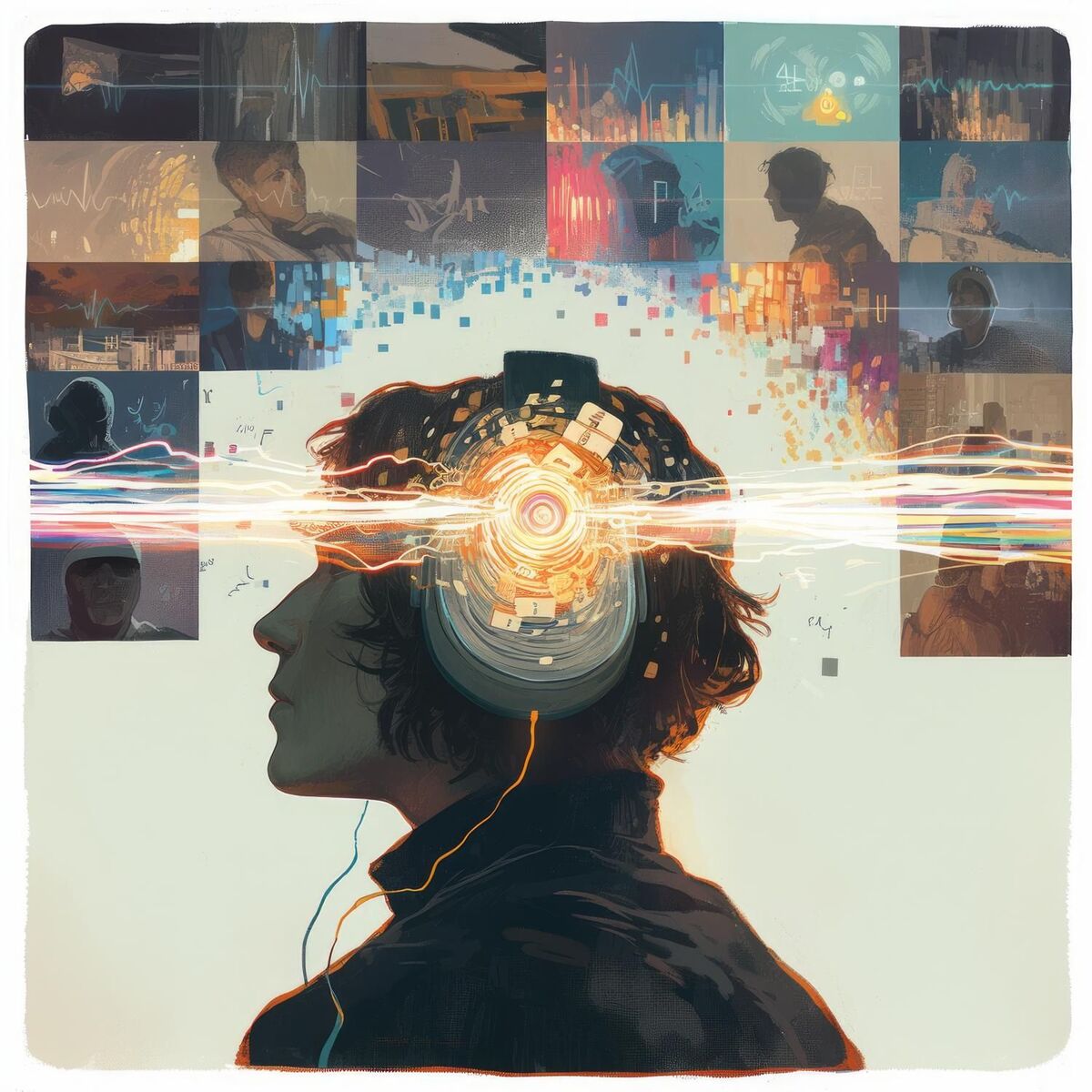 Album cover of Electric Euphoria Express: Riding the Techno Rails