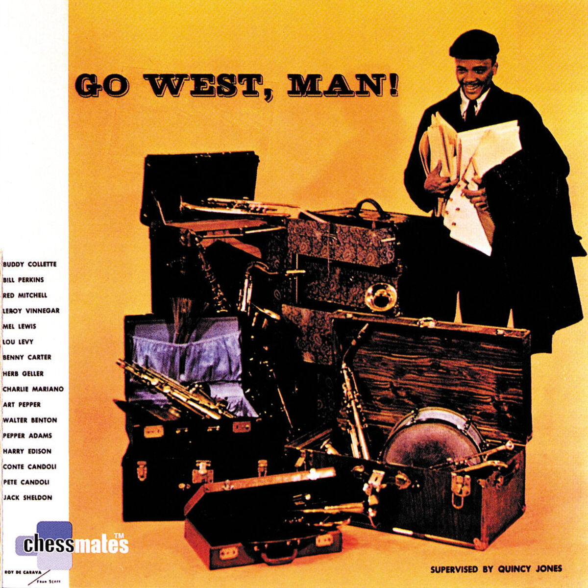 Album cover of Go West, Man!