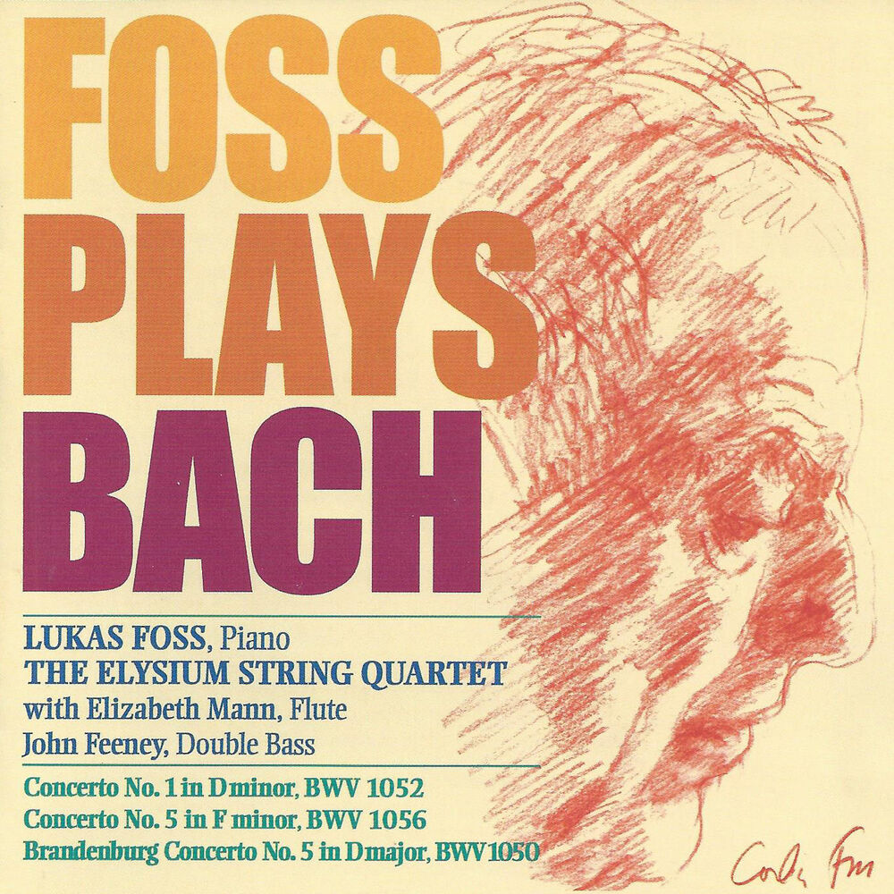 Picture of Foss Plays Bach