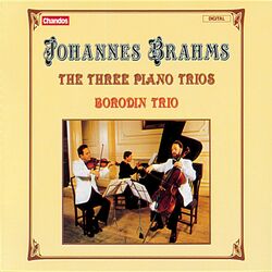 Cover of Brahms: Piano Trios Nos. 1, 2 & 3
