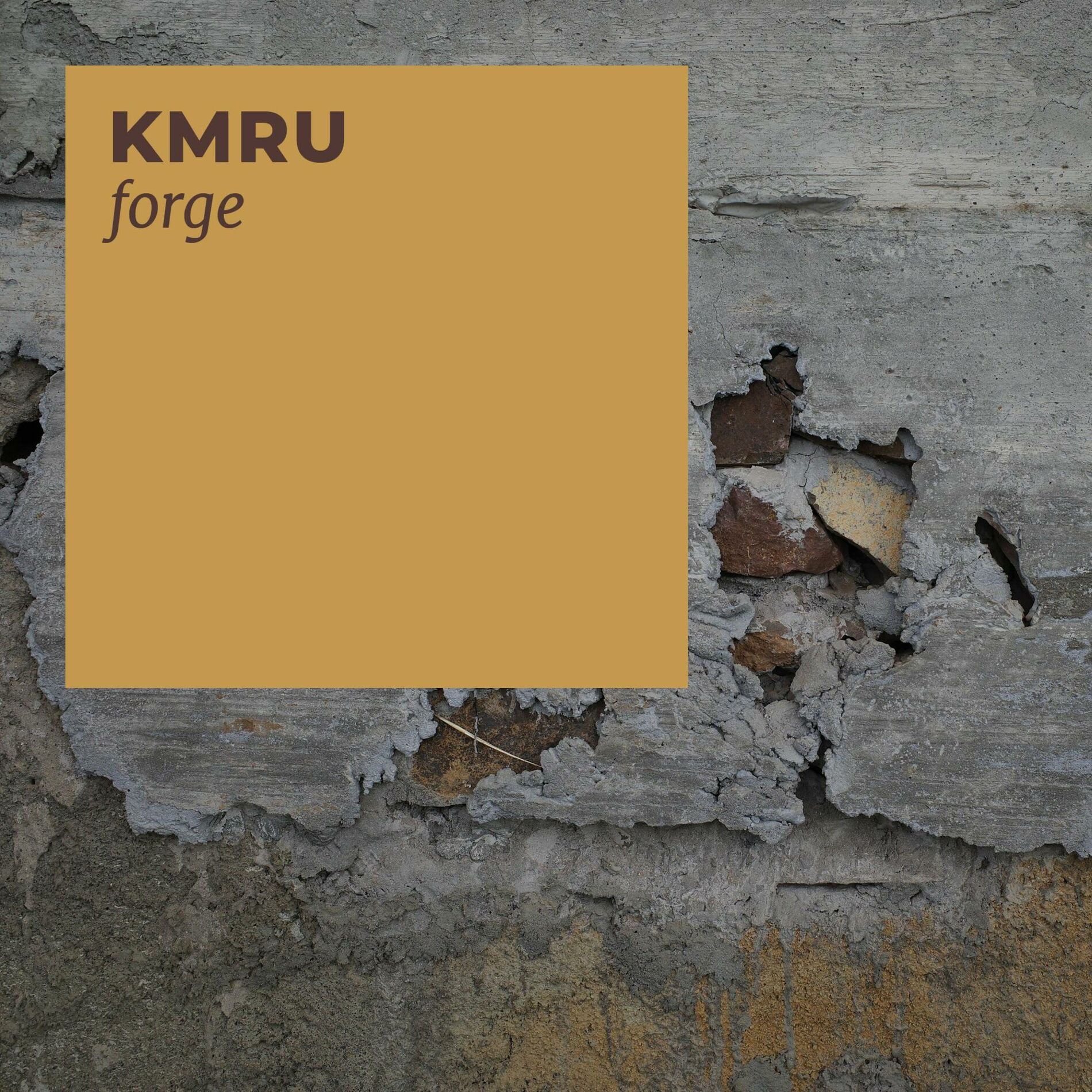Album cover of forge