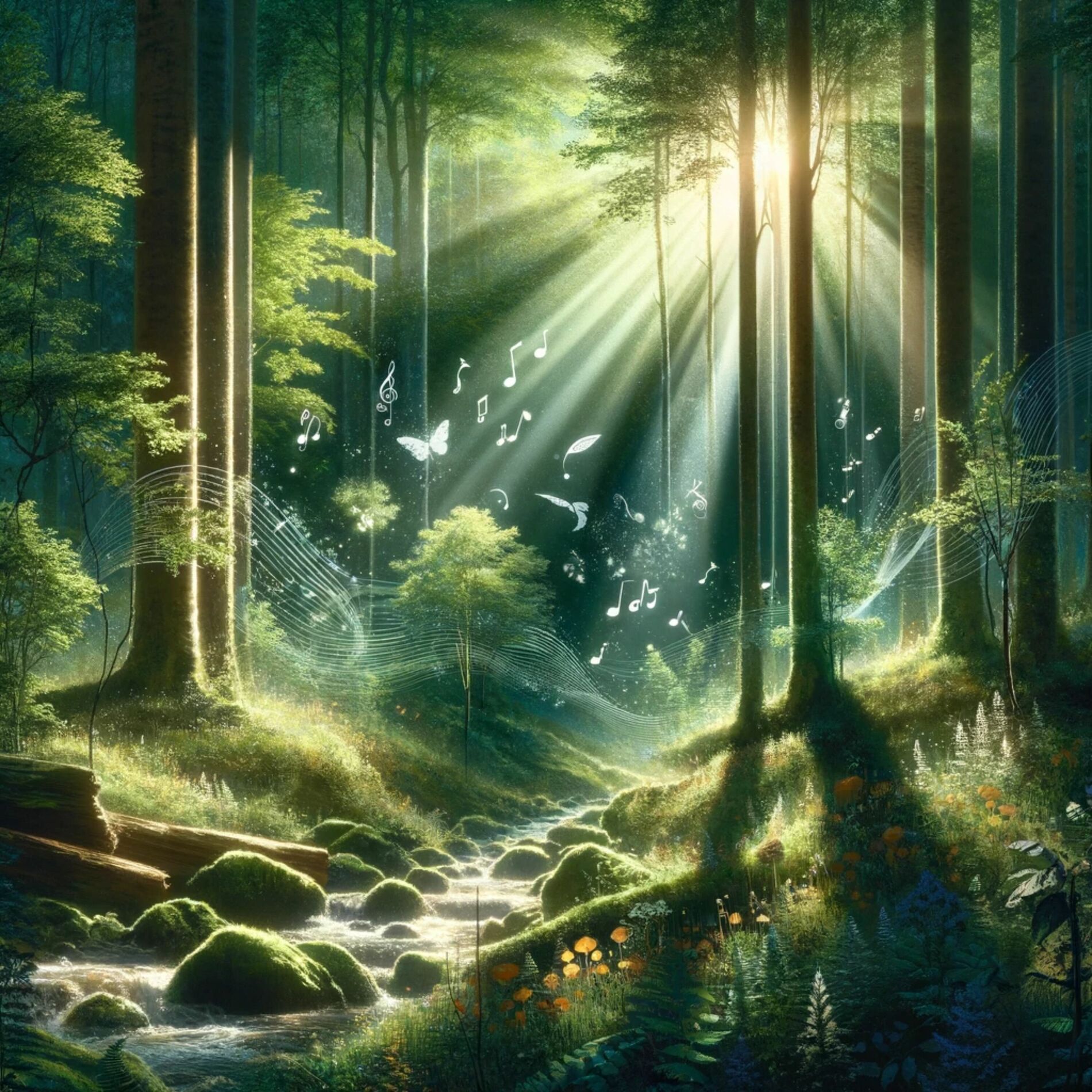 Album cover of Respiration des Forêts: Échos Verts pour la Sylvothérapie
