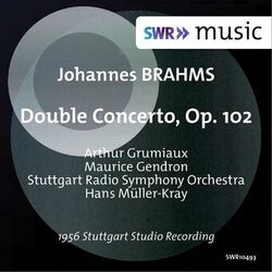 Cover of Brahms: Double Concerto, Op. 102