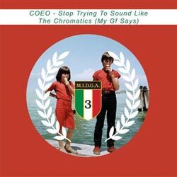 Cover of Stop Trying to Sound Like the Chromatics (My Gf Says)