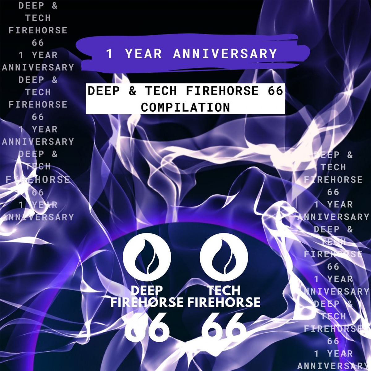 Album cover of Deep & Tech Firehorse 66 - 1 Year Anniversary (Extended Mixes)