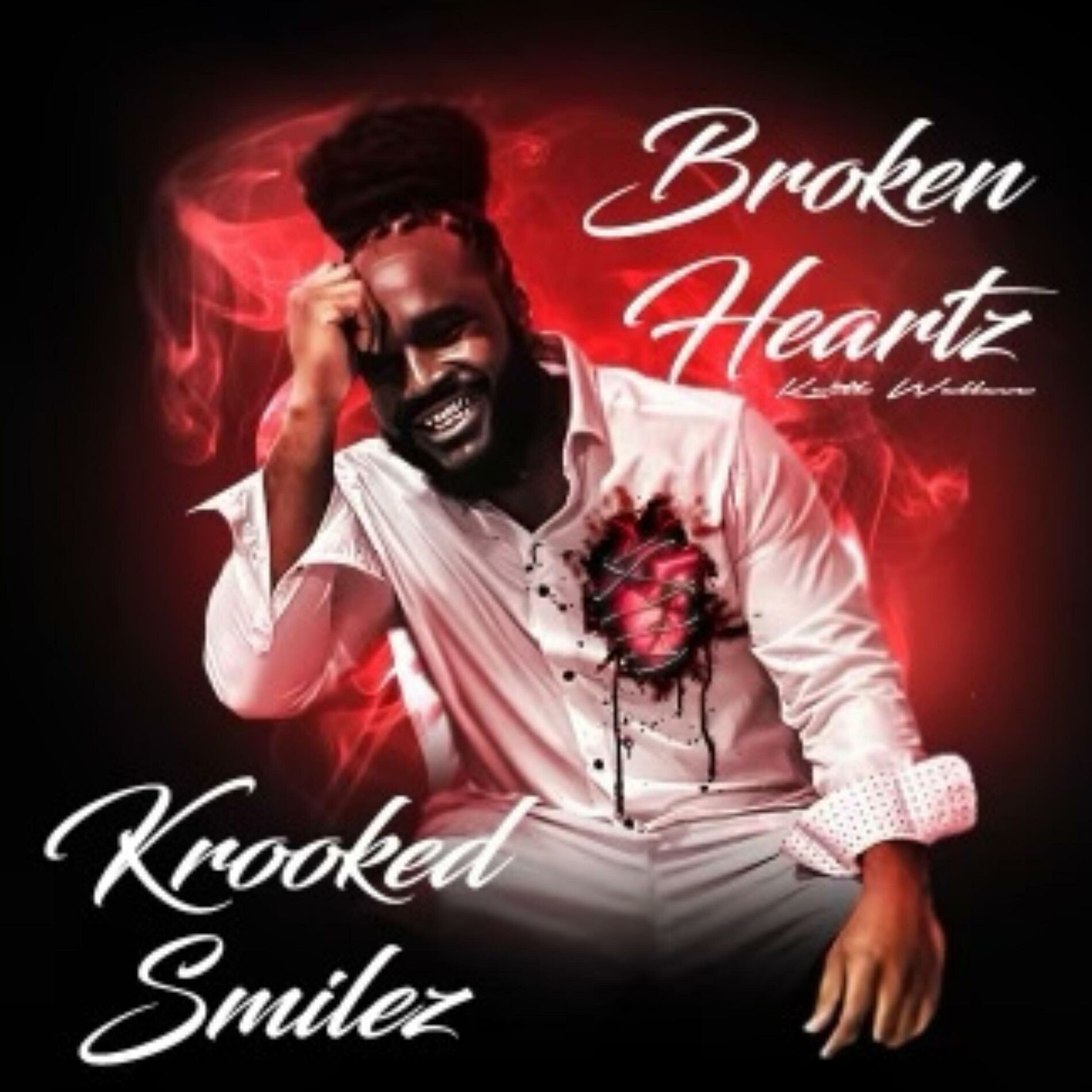Album cover of Broken Heartz Krooked Smilez
