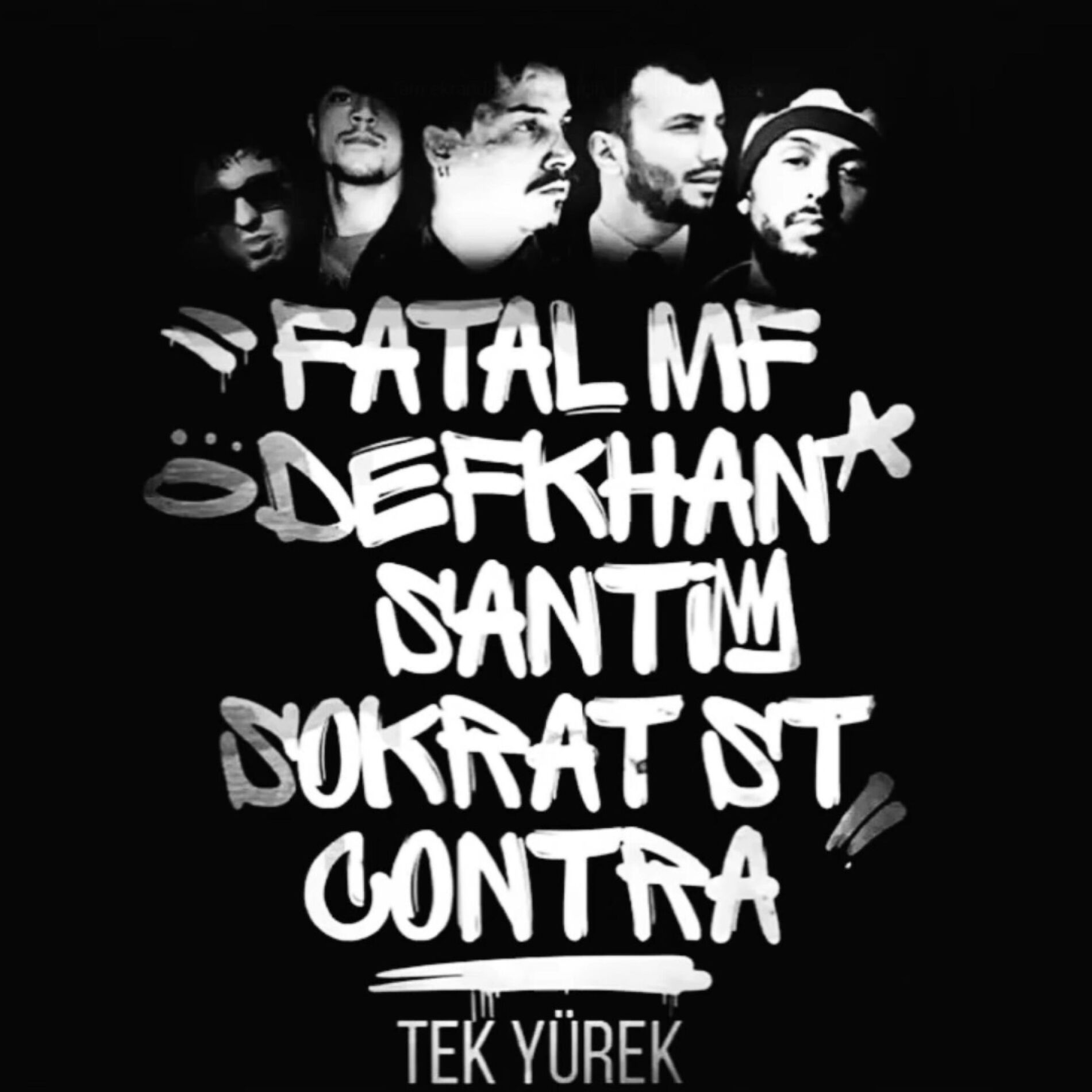Album cover of Tek Yürek 1 (feat. Defkhan, Sokrat St & Contra)